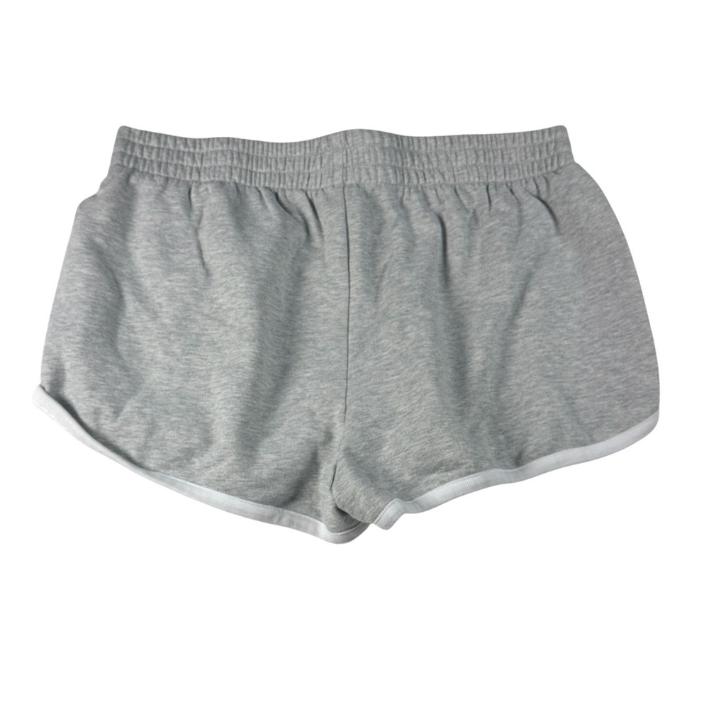 Gap Womens Gray Fleece Shorts Heathered Athletic Lounge Size Large 70s Vibe - Picture 2 of 5